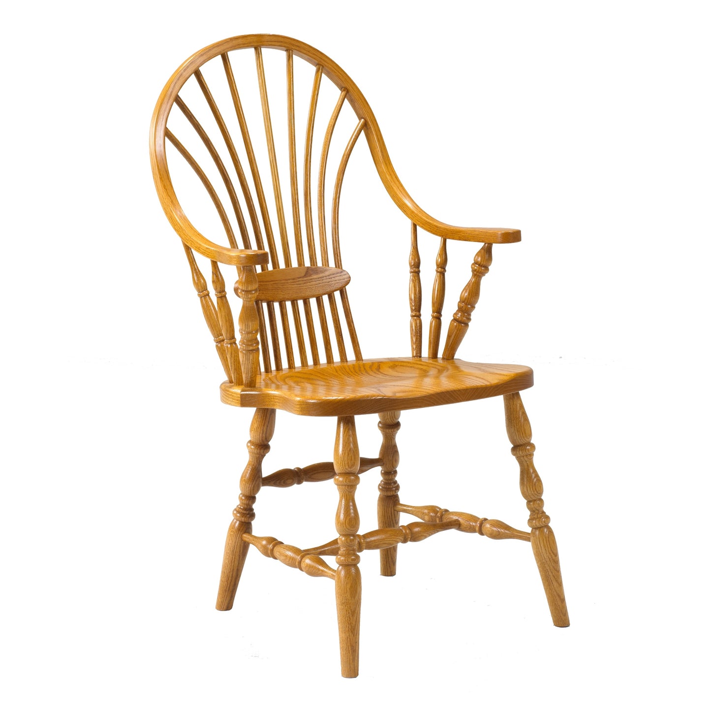 Windsor Wheat Sheaf Deep Seat Arm
