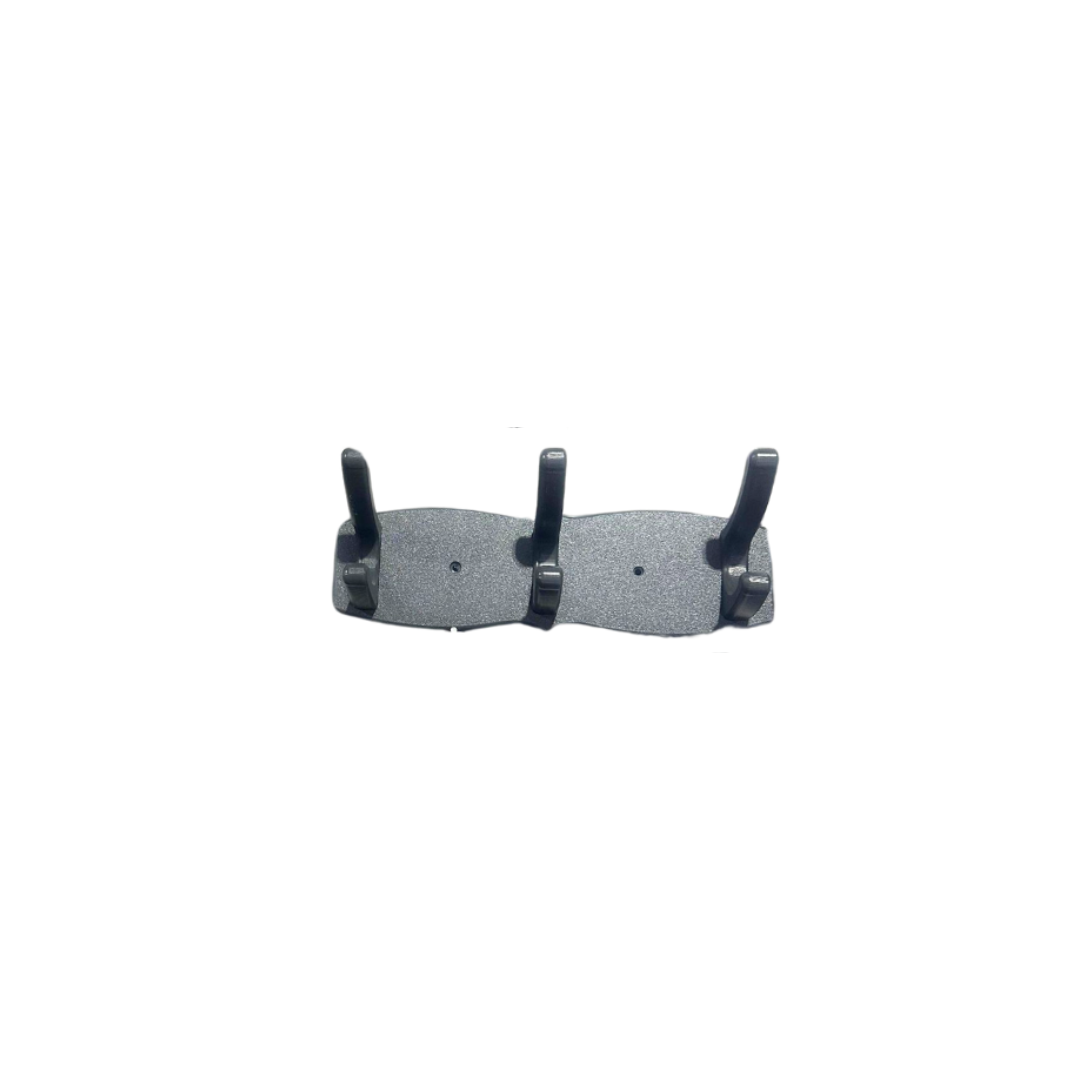 Modern Outdoor Coat Rack w/ 3 Hooks