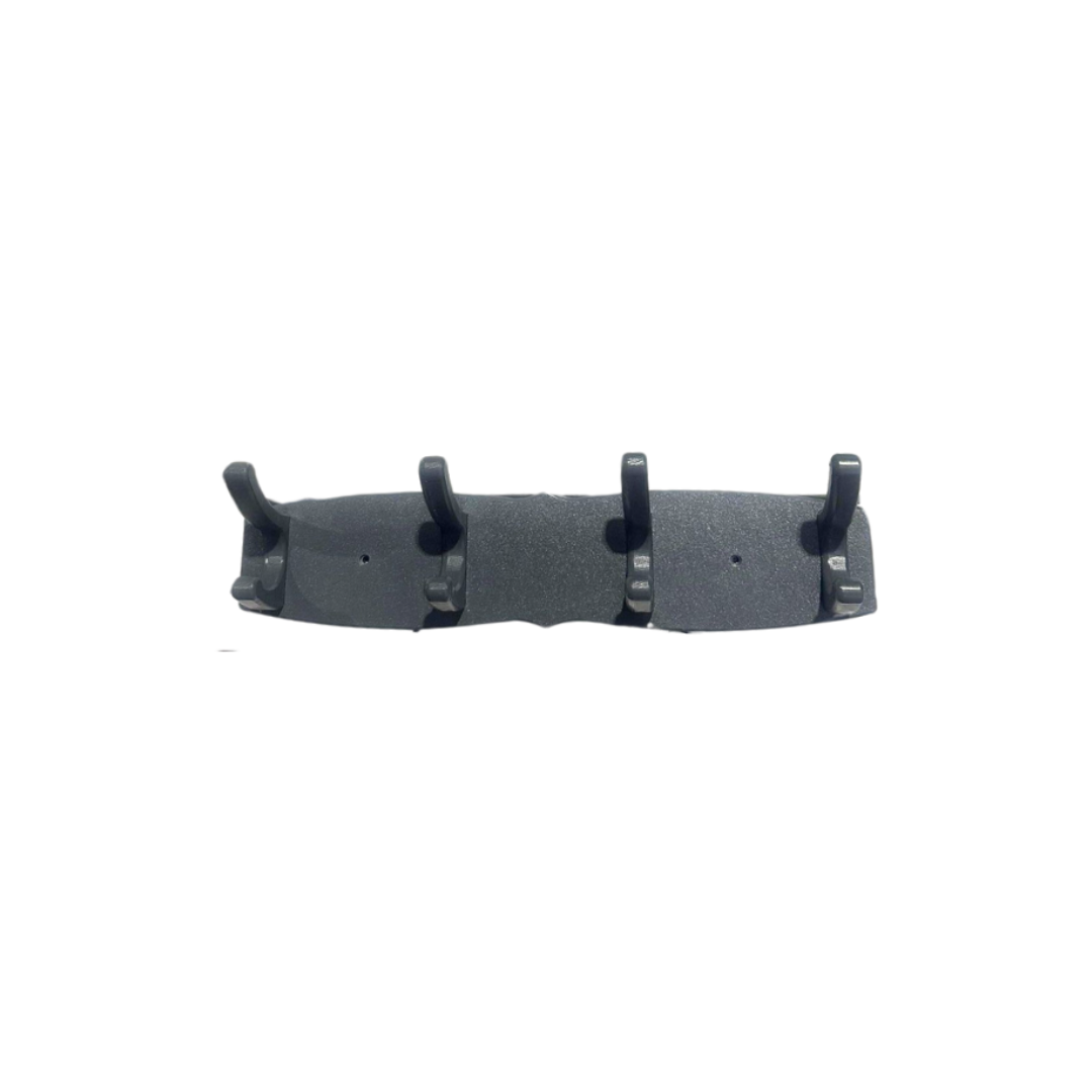 Modern Outdoor Coat Rack w/ 4 Hooks