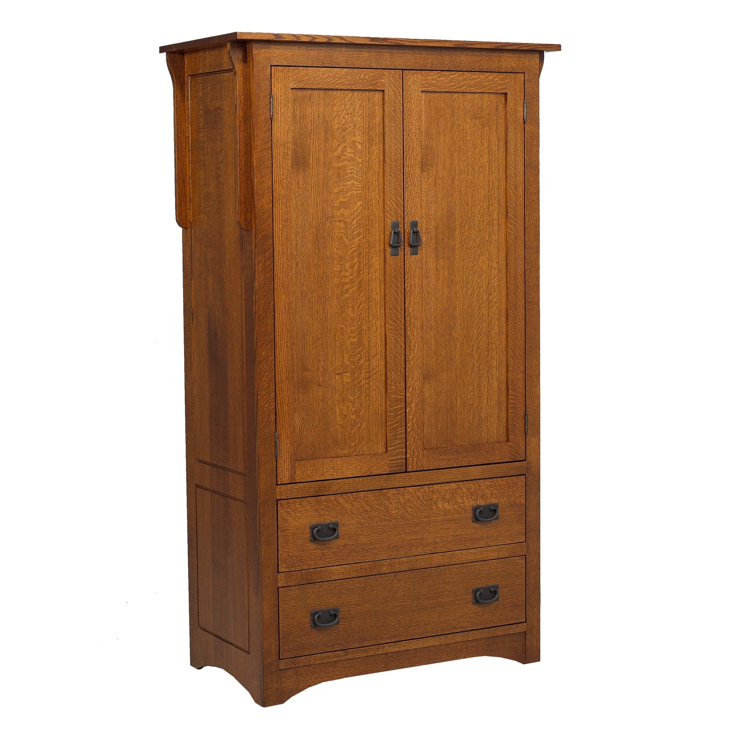 Mission Plain Top Armoire 36"W