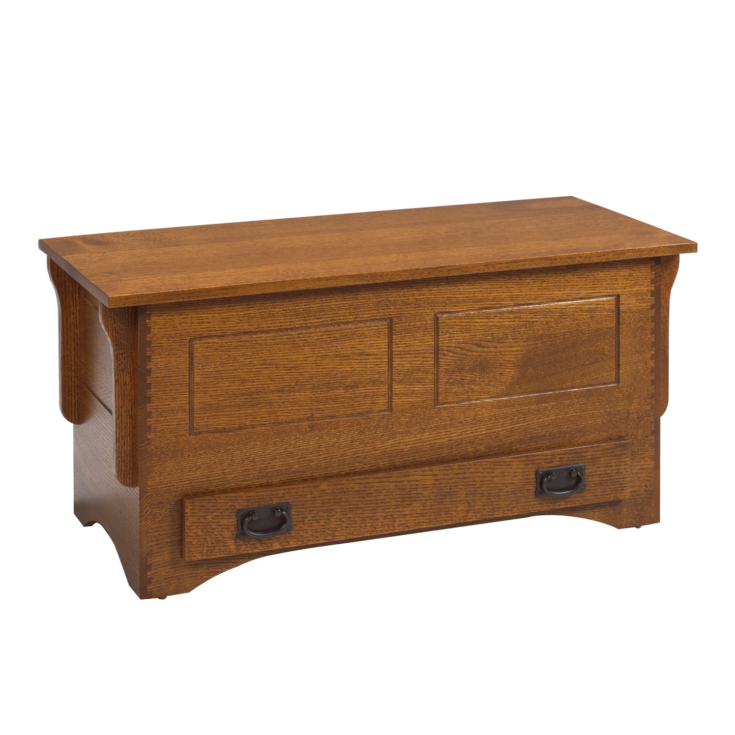 Mission Blanket Box w/Drawer