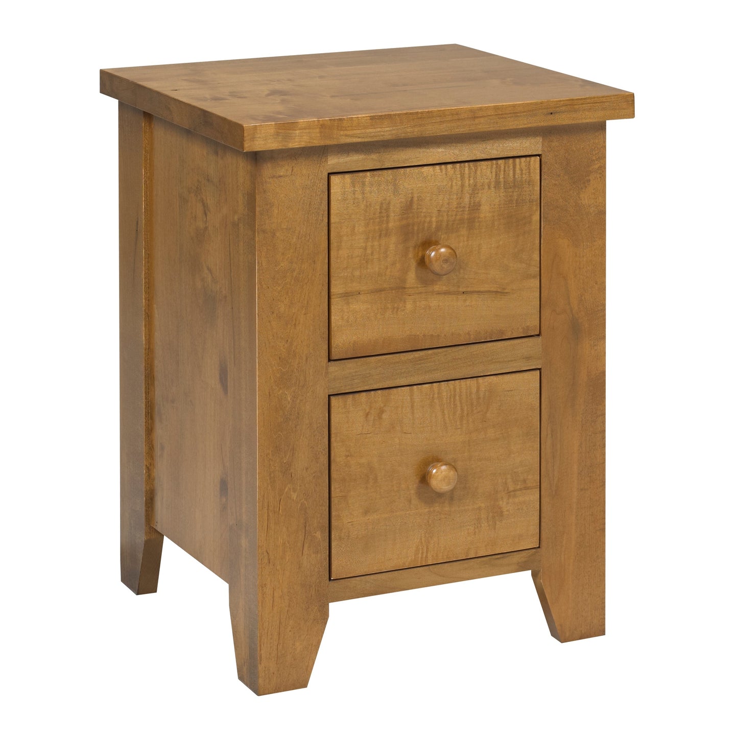 Rough Cut 2 Drawer Nightstand 20"W