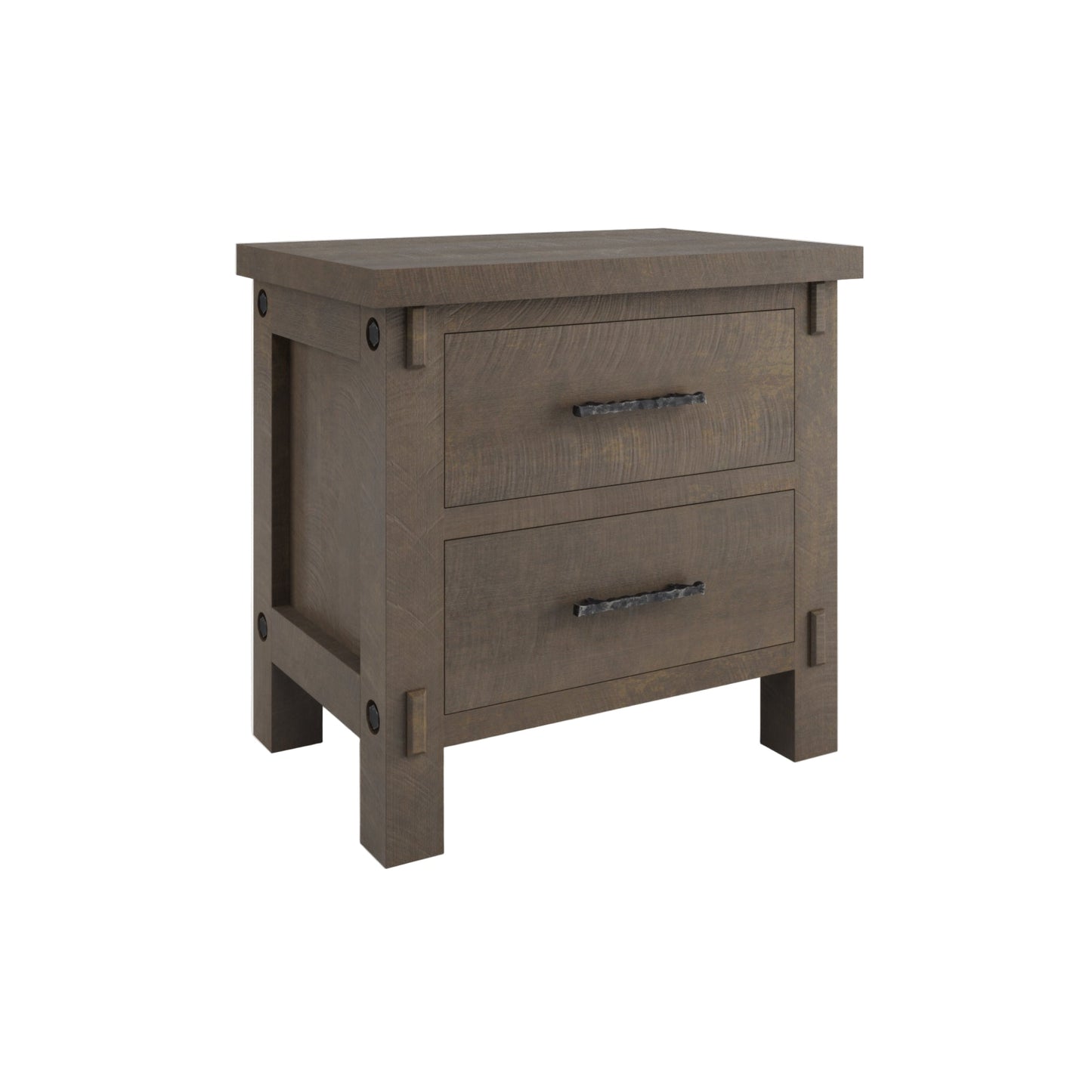 Austin 2 Drawer Nightstand 26"W