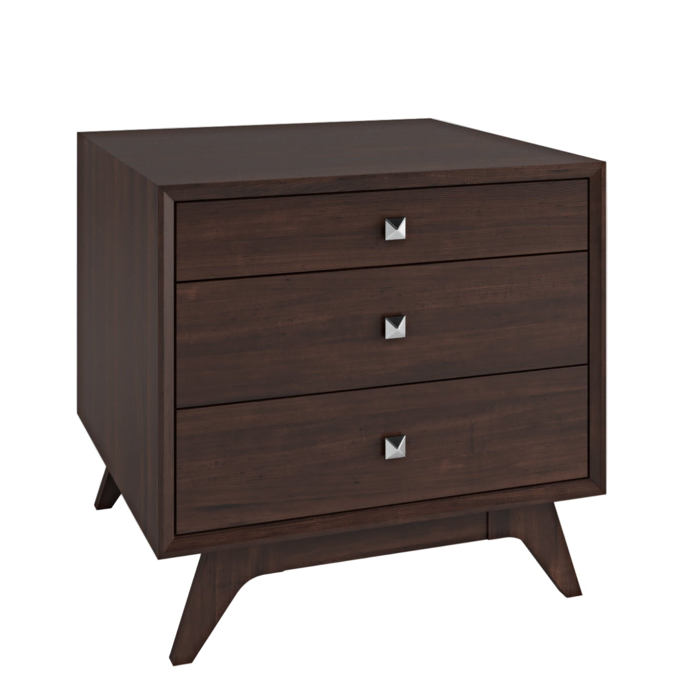 Mansfield 3 Drawer Nightstand 20"W