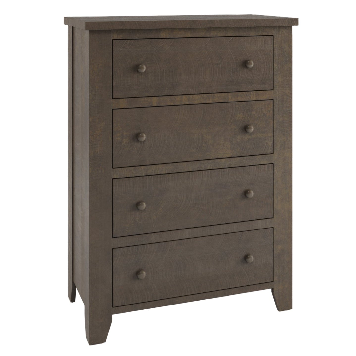 Rough Sawn 4 Drawer LG Chest