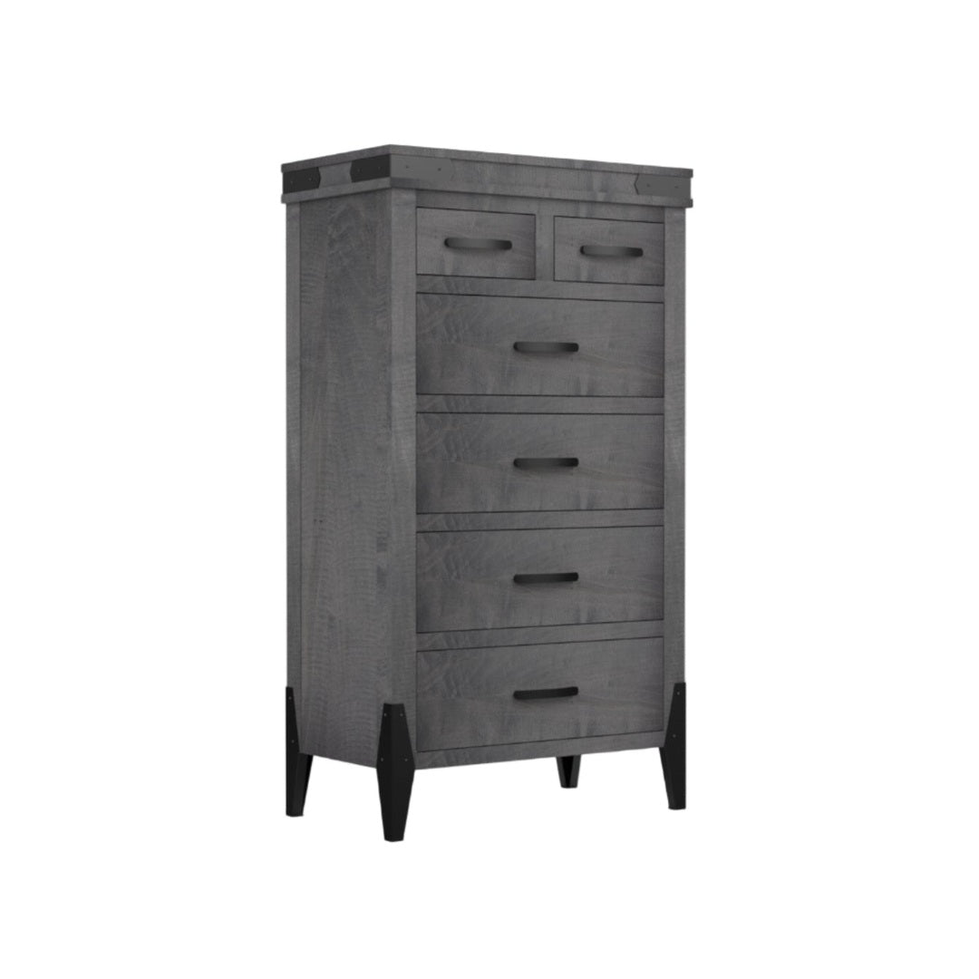 Flat Iron 6 Drawer LG Chest