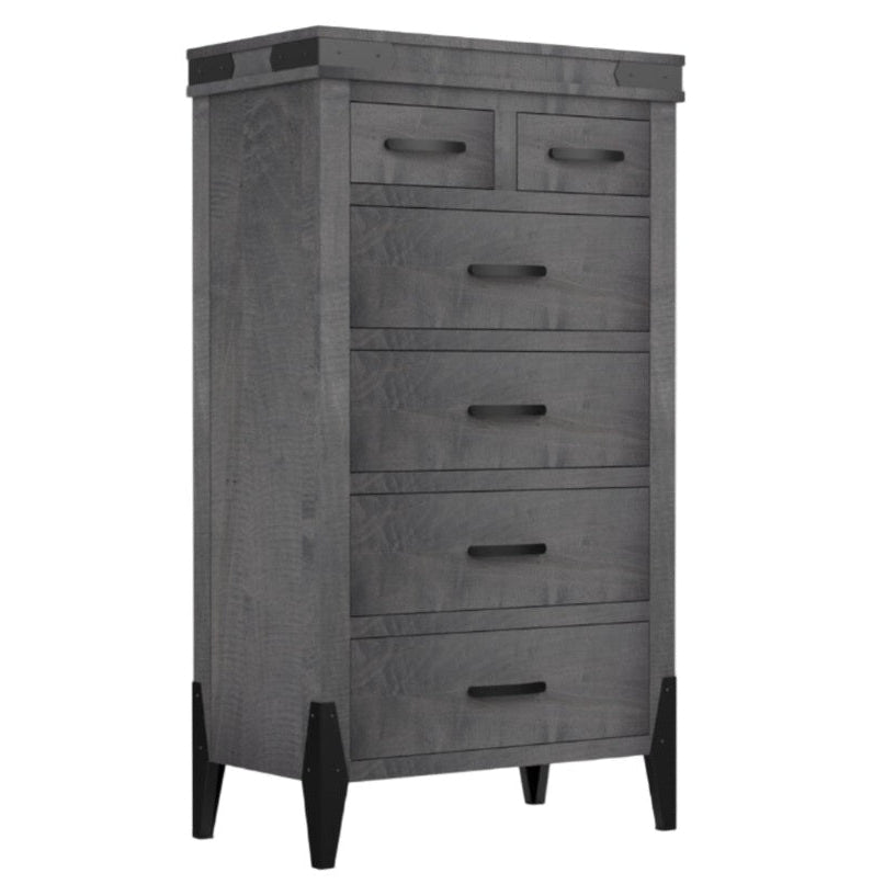 Flat Iron 6 Drawer LG Chest