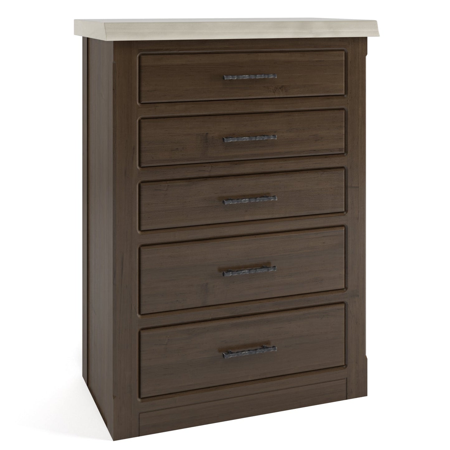 Live Edge 5 Drawer Chest