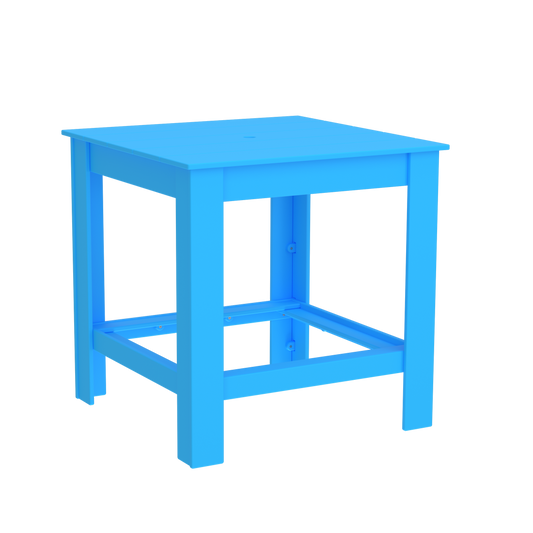 Modern Outdoor Square Bar Table 42"Wx42"Dx42"H