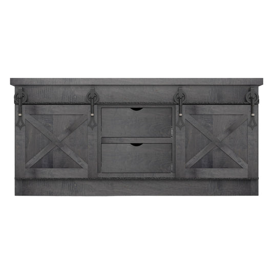Barn Door 66" HDTV Stand