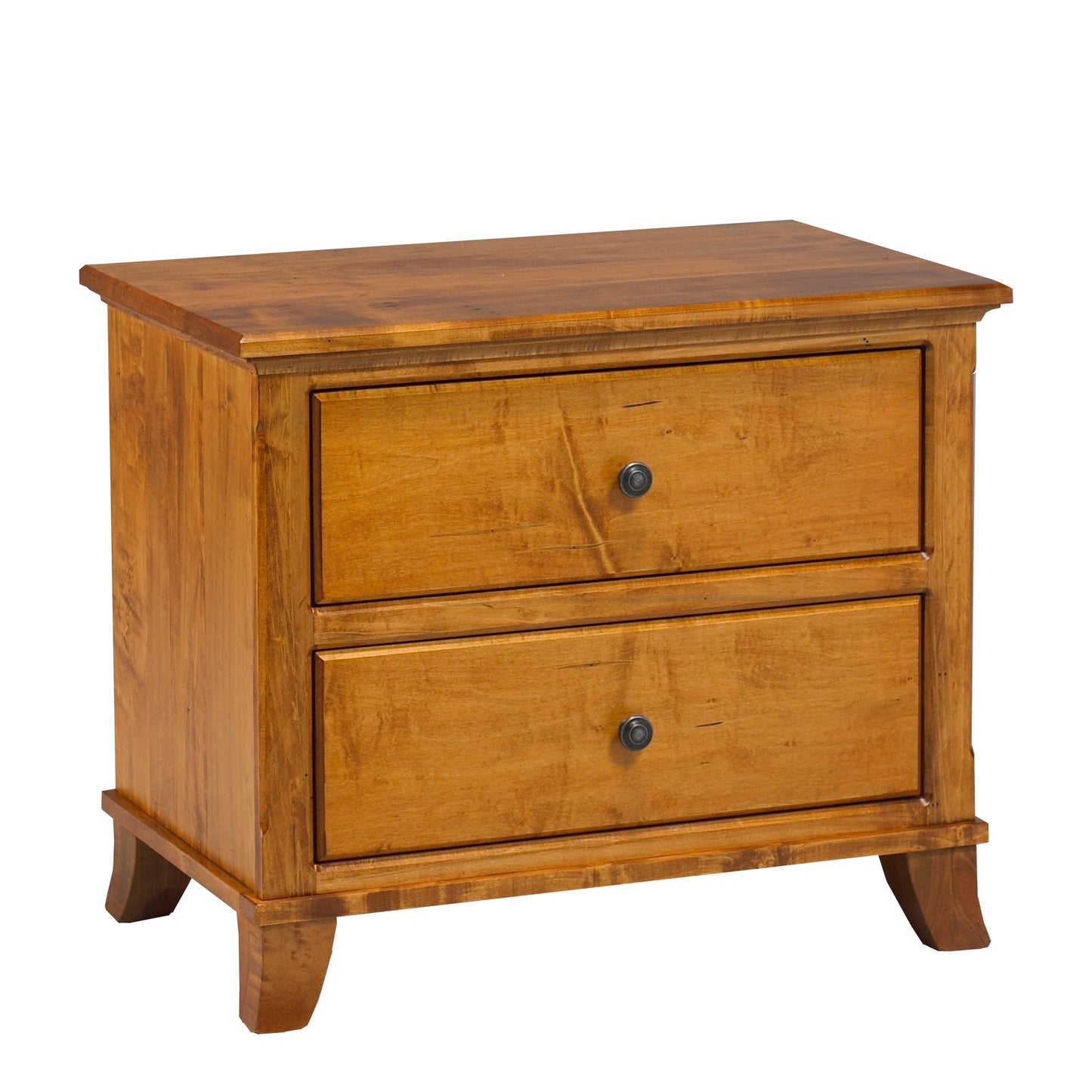 Bourbon 2 Drawer Nightstand 26"W