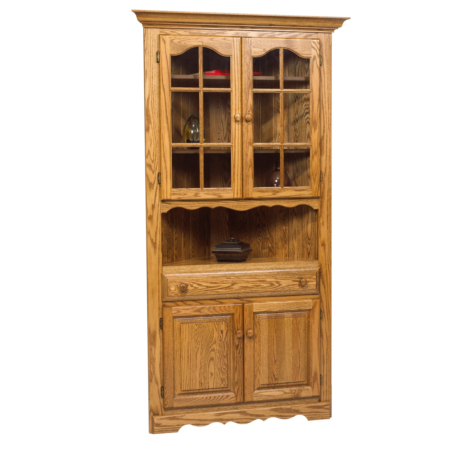 Country Lane 38" Corner Hutch & Buffet 28" corner needed 81"H