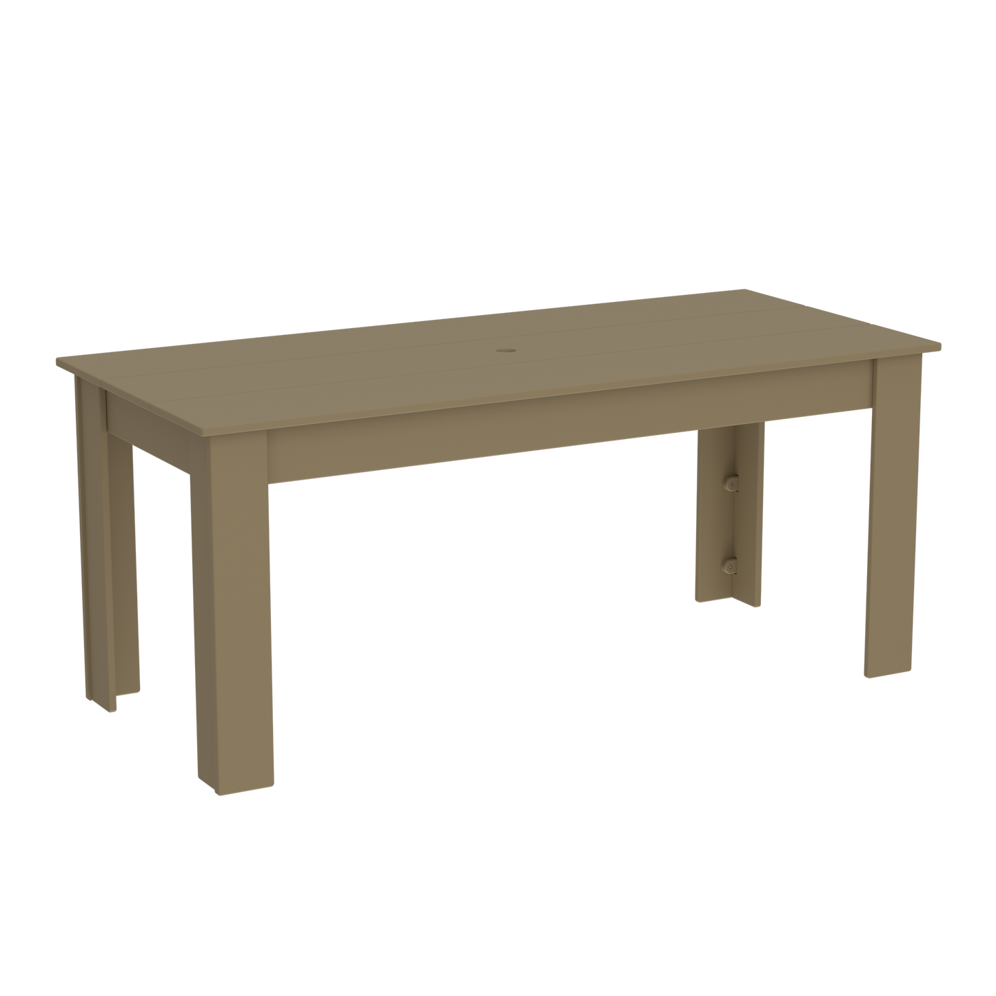 Modern Outdoor Dining Table 72"Wx32"Dx31"H