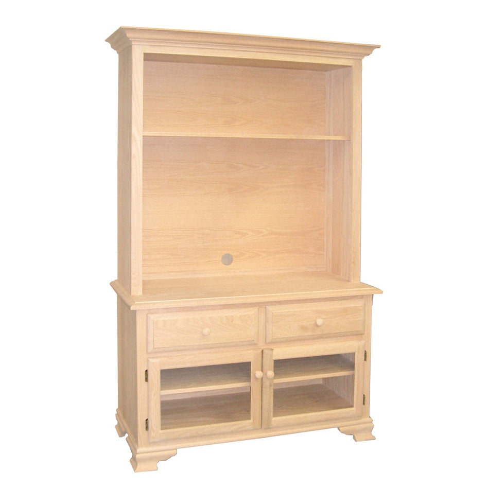 Country Lane 48" HDTV Stand w/Hutch