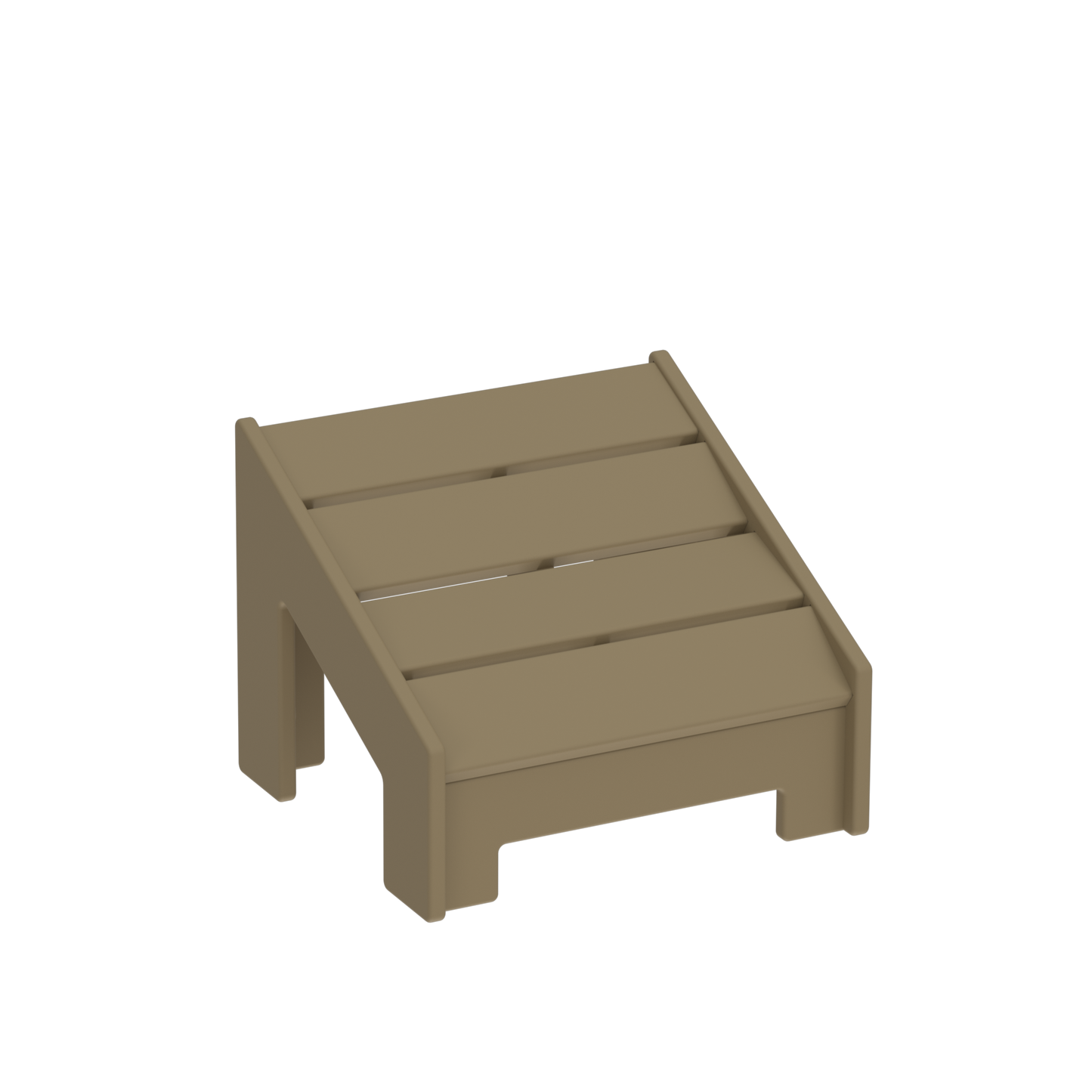 Modern Outdoor Muskoka Footstool