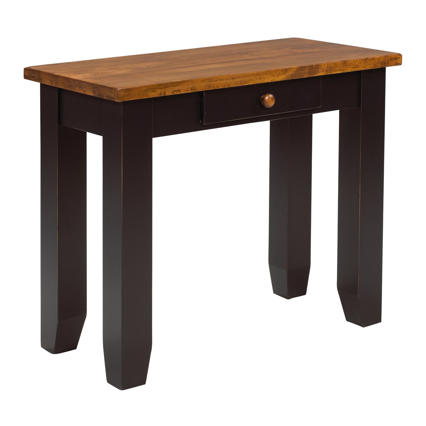 Rough Cut Hall Table w/Drawer