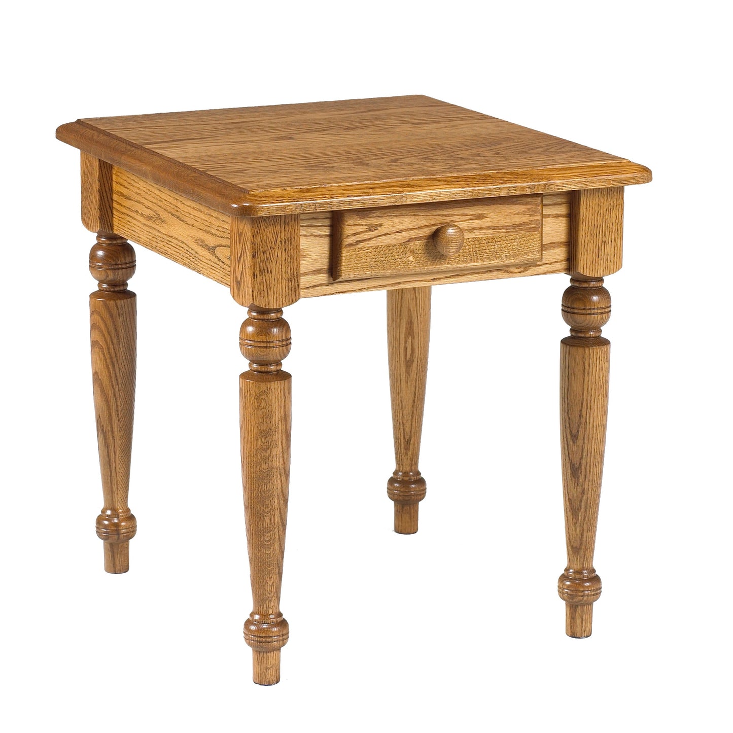 Country Lane Round End Table w/1 Drawer