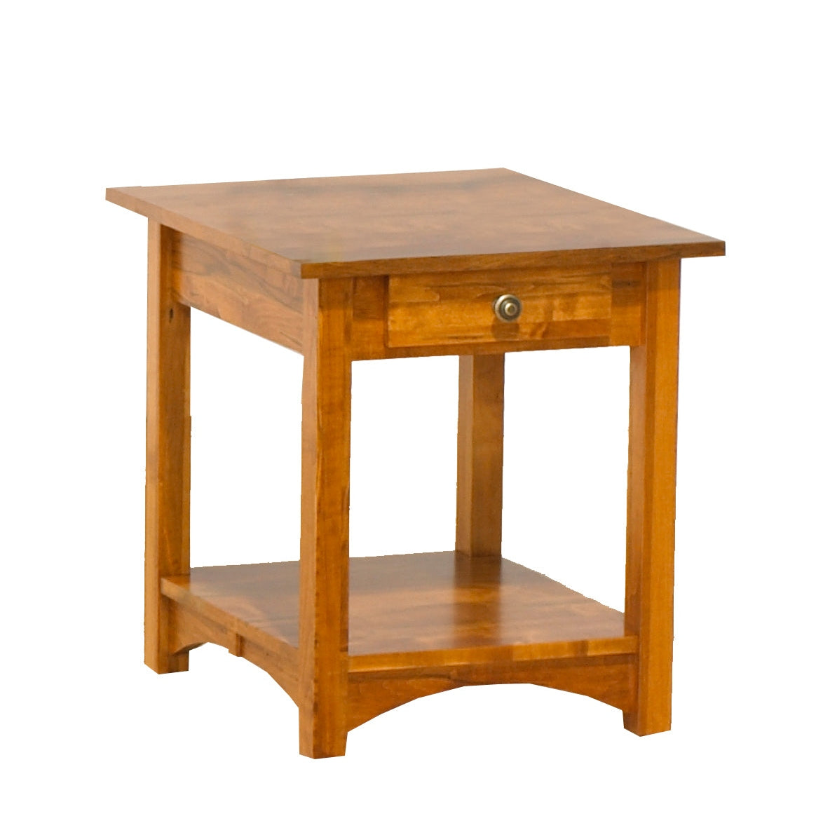Montana End Table w/1 Drawer & Shelf