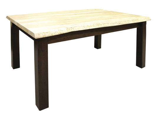 Live Edge Harvest Table 42"Dx72"Wx30"H