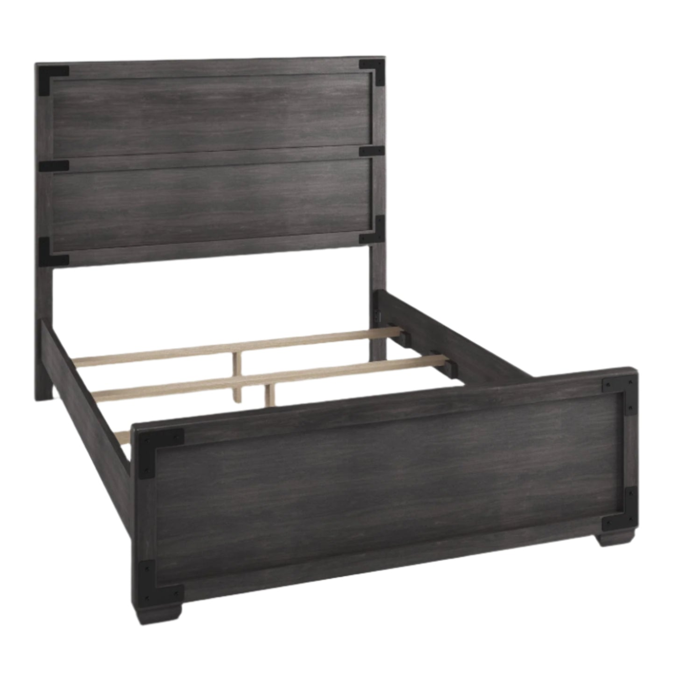 Arizona Queen Plain Single Panel Bed