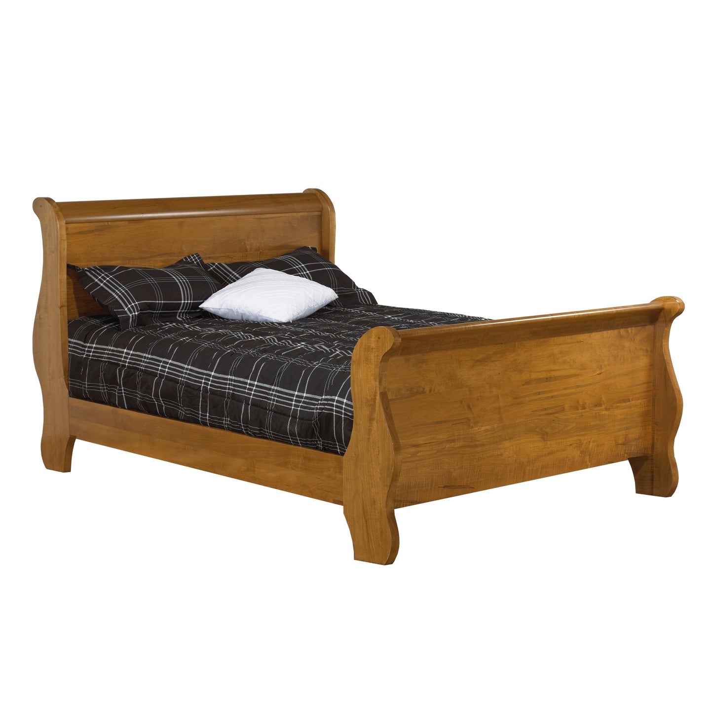 Rough Cut Queen Original Sleigh Bed 33" Footboard