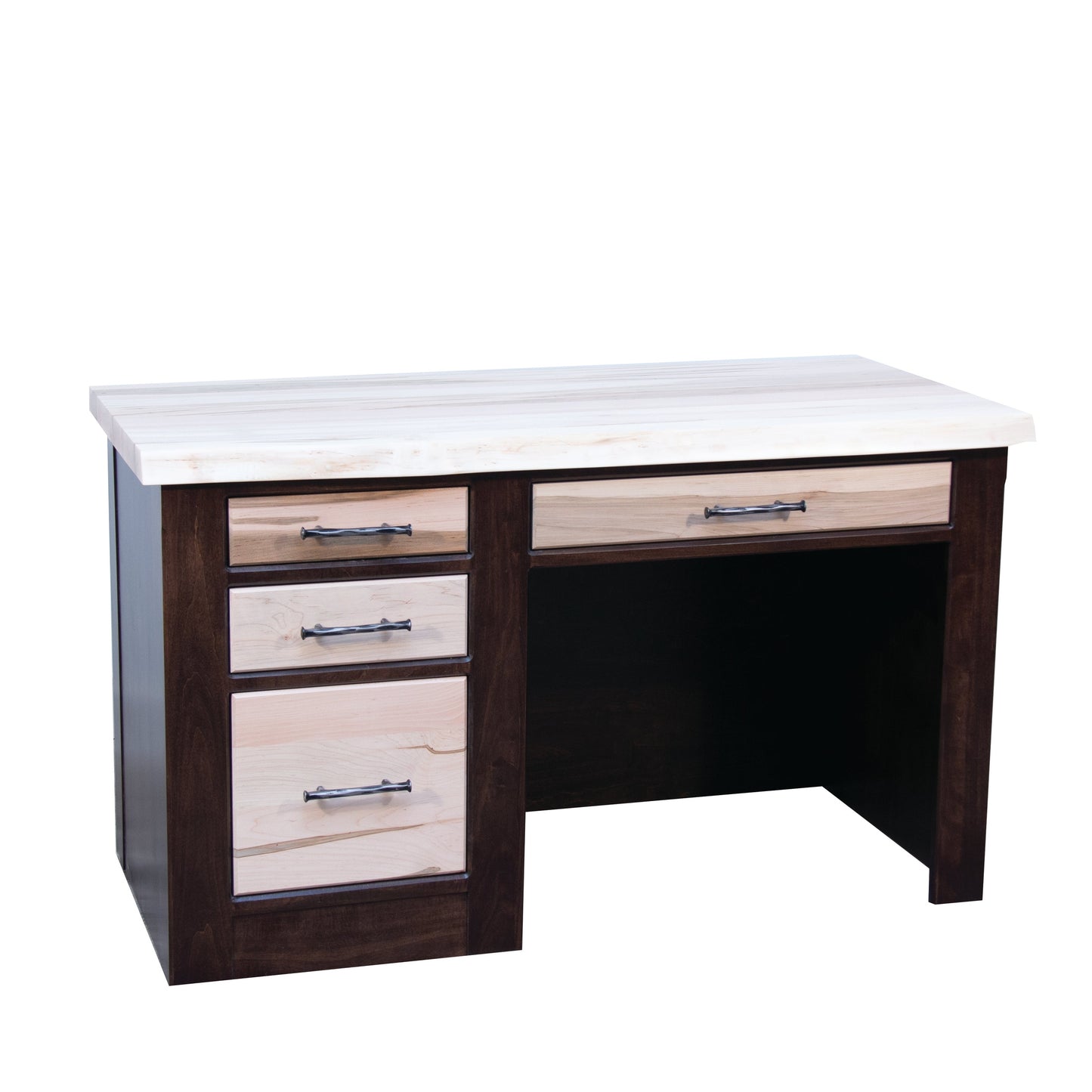 Live Edge Single Desk