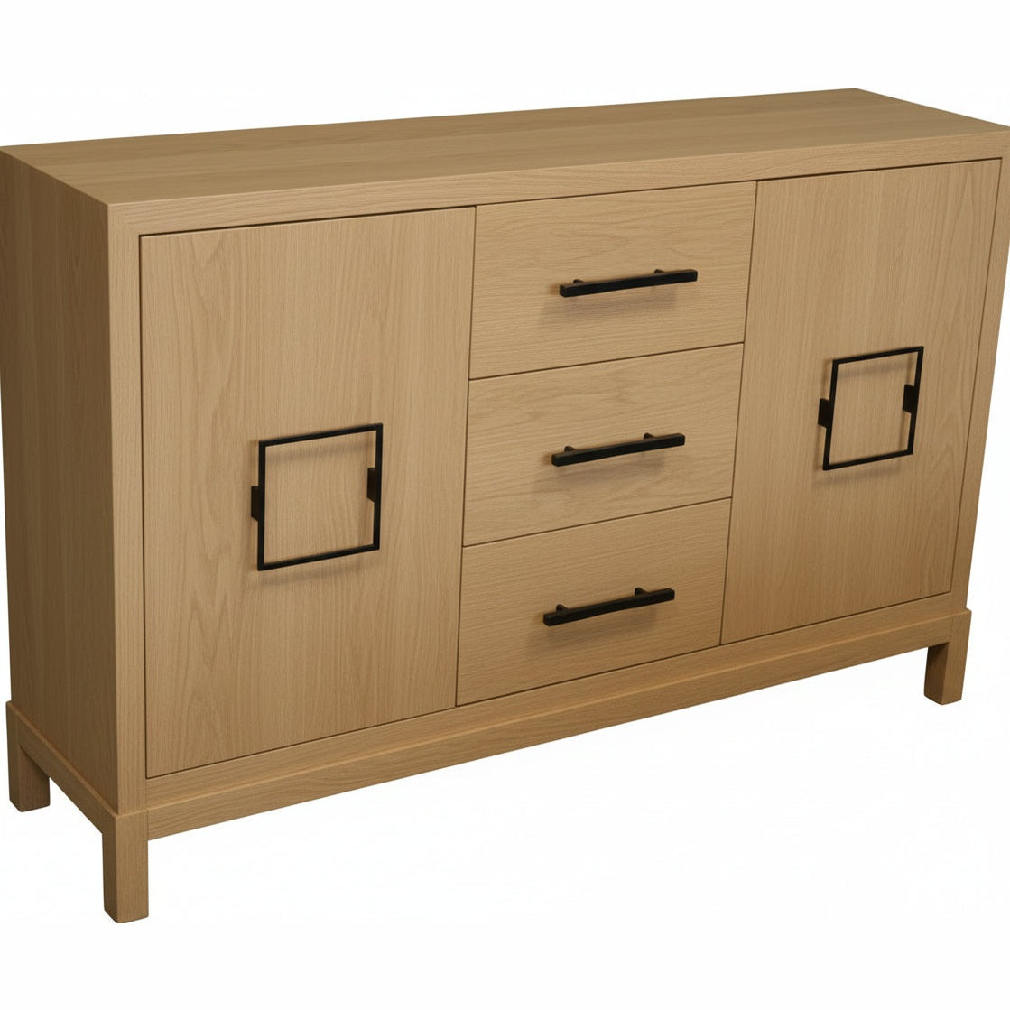 Zeven sideboard 18" x 60" x 36" 2 door 3 drawer