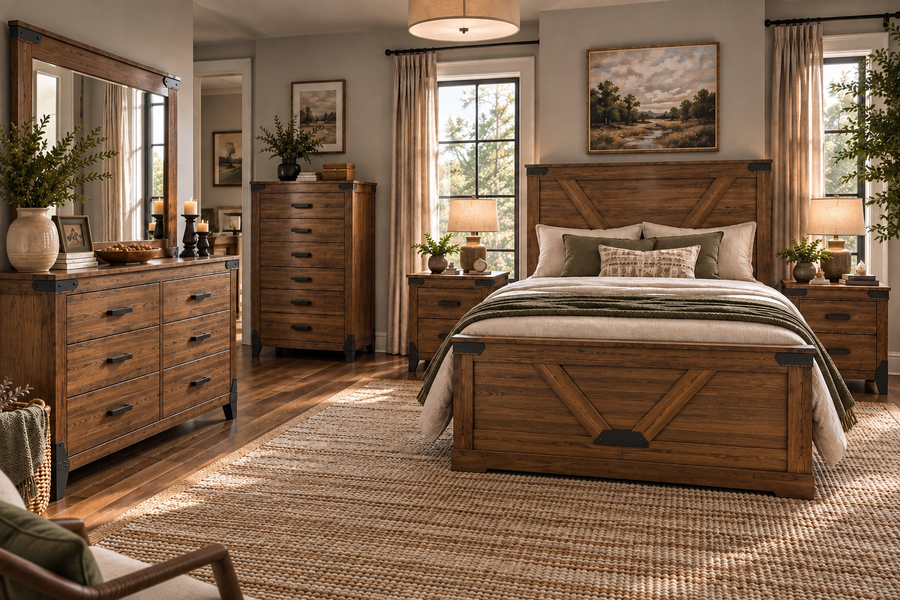 Flat Iron Bedroom Collection