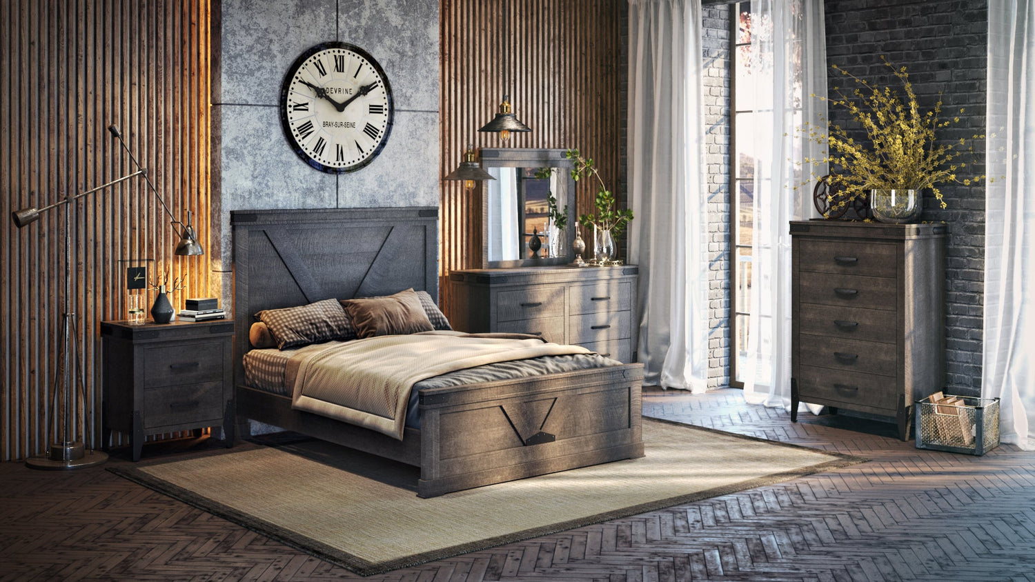 Flat Iron Bedroom Collection