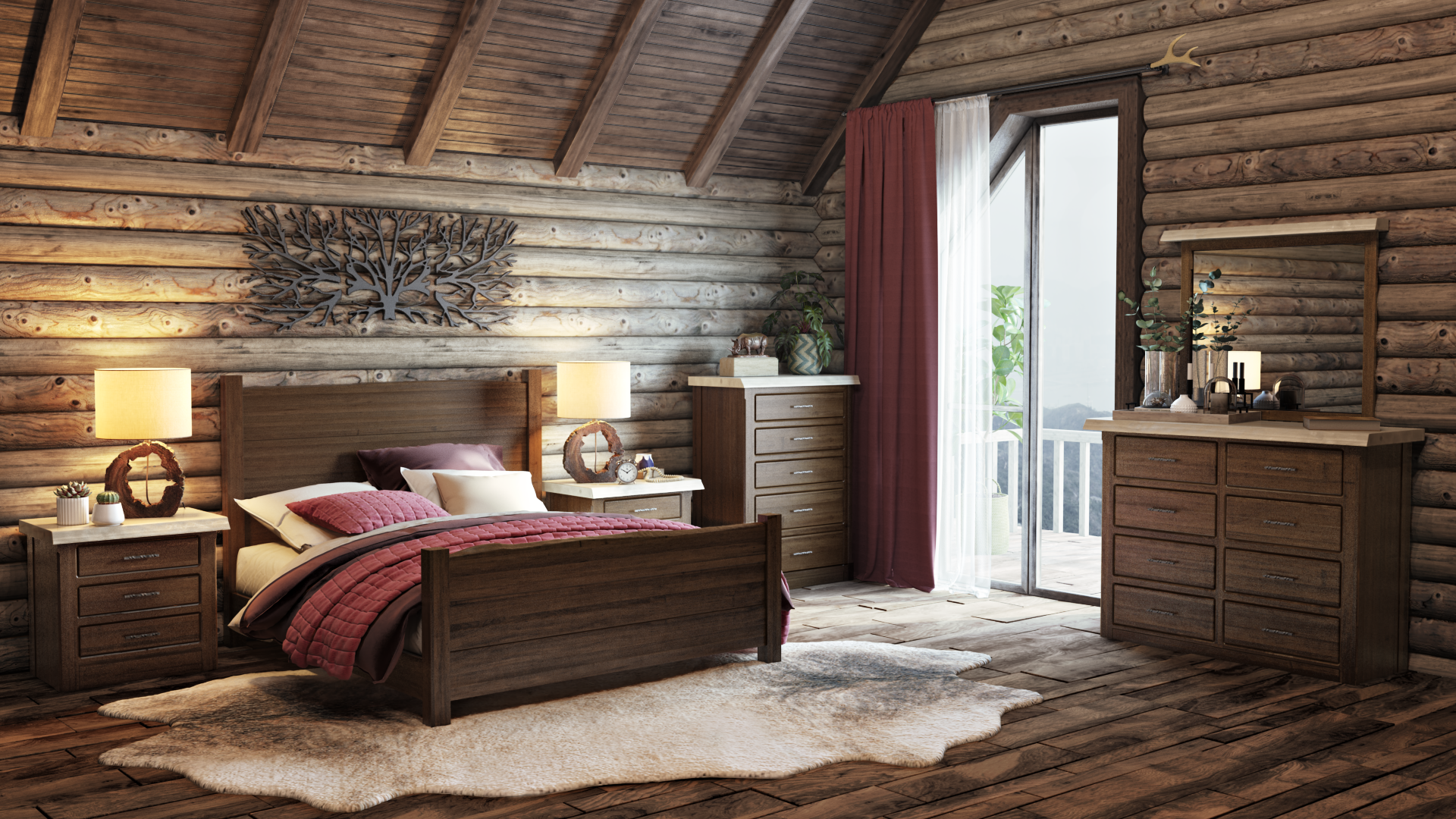 Live Edge Bedroom Collection