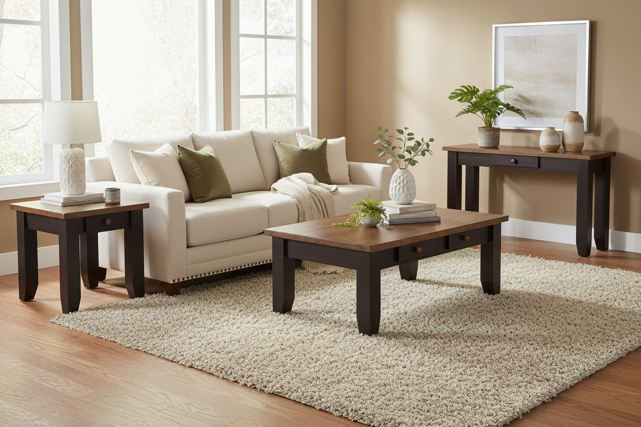 Rough Cut Occasional Table Collection
