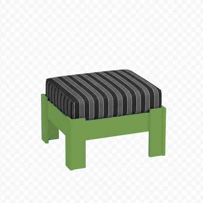 Modern Outdoor Ottoman