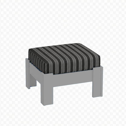 Modern Outdoor Ottoman