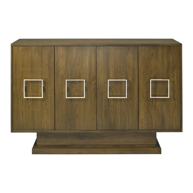 Exchange Place sideboard 19" x 60" x 37" 4 door 2 interior drawers