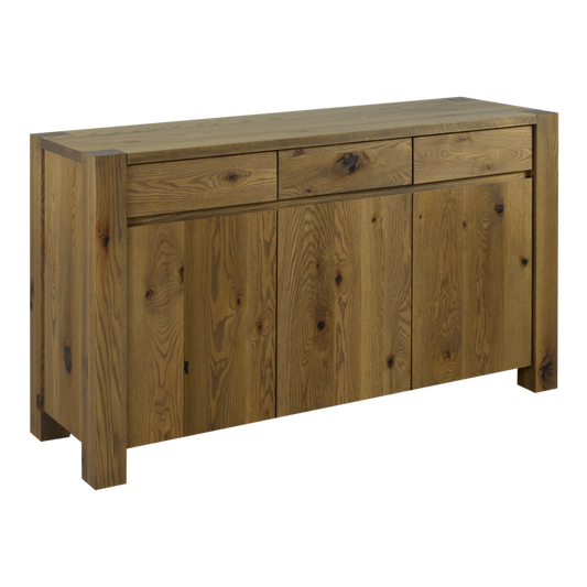 Marx sideboard 19" x 60" x 36" 3 door 3 drawer