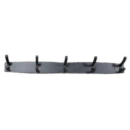 Modern Outdoor Coat Rack w/ 5 Hooks