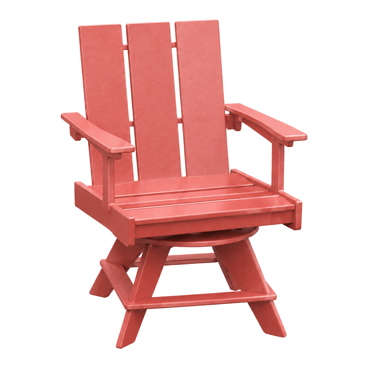Modern Outdoor Swivel Dining Arm Chair