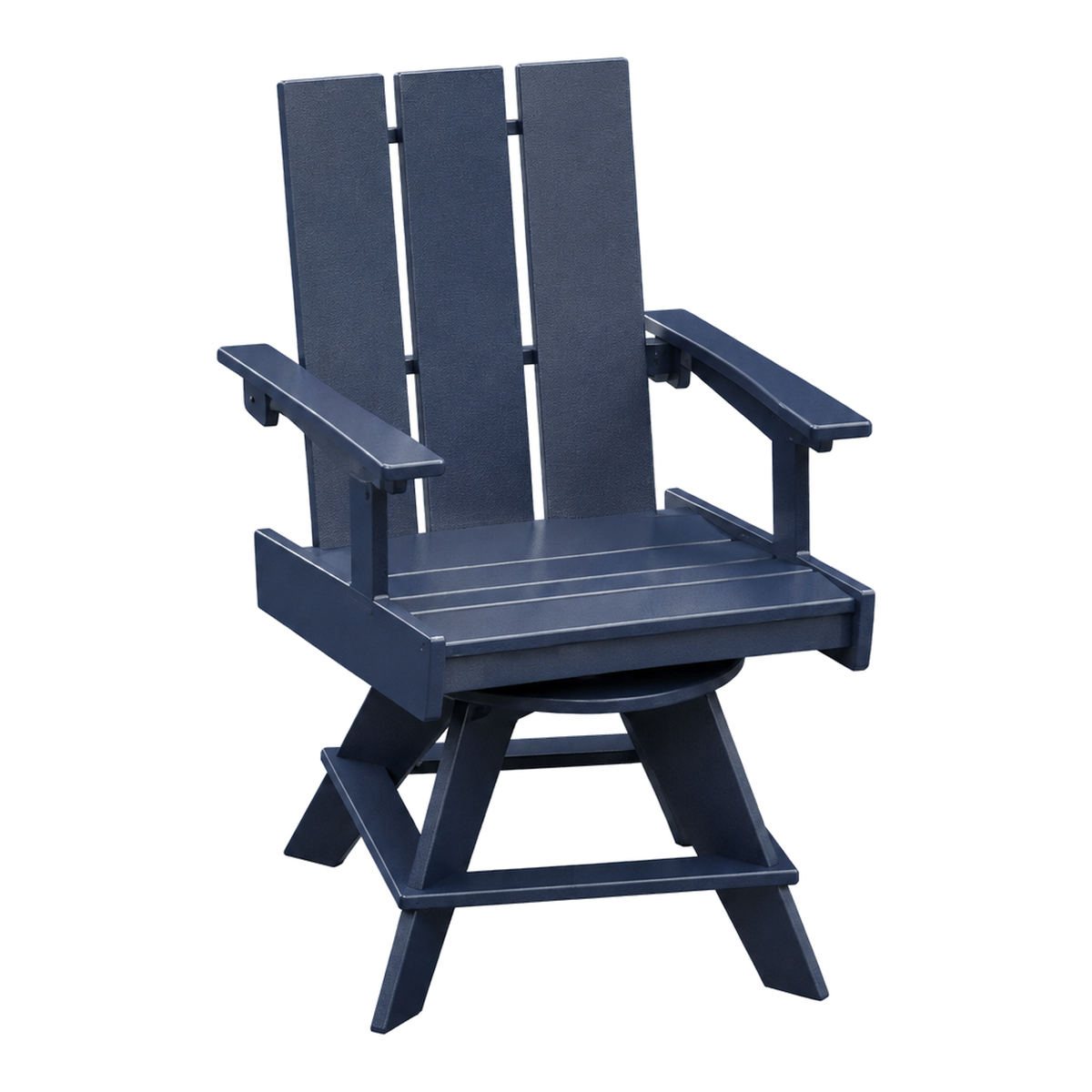 Modern Outdoor Swivel Dining Arm Chair