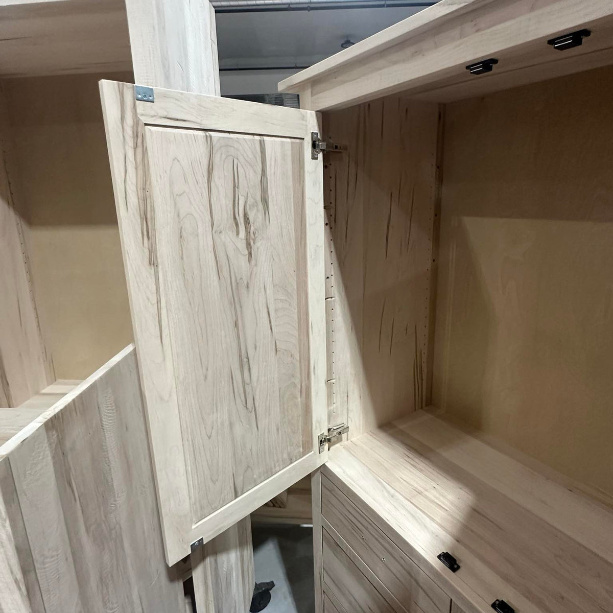 1/2" Plywood Back on Cabinets