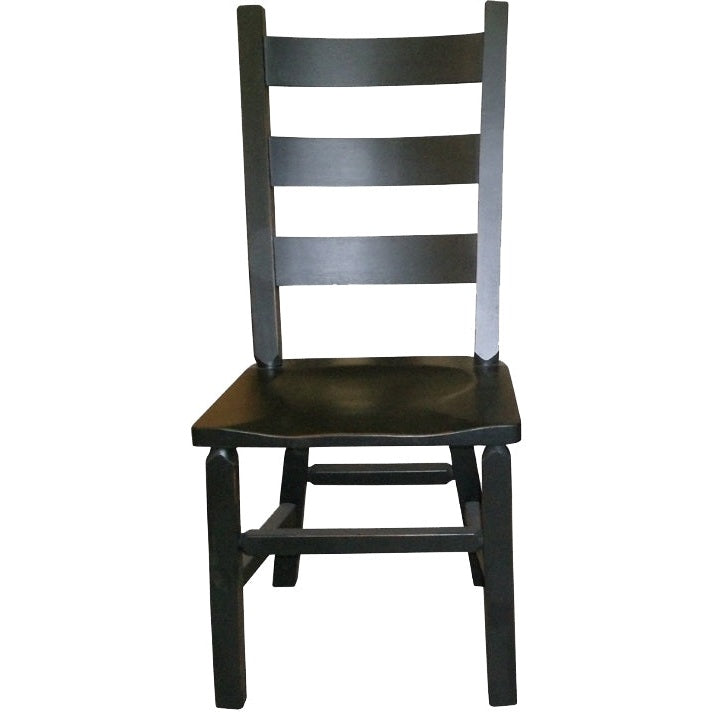 Rustic Ladder Back Side