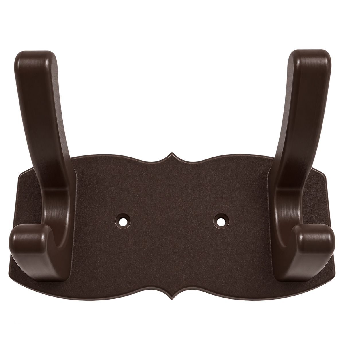 Modern Outdoor Coat Rack w/ 2 Hooks