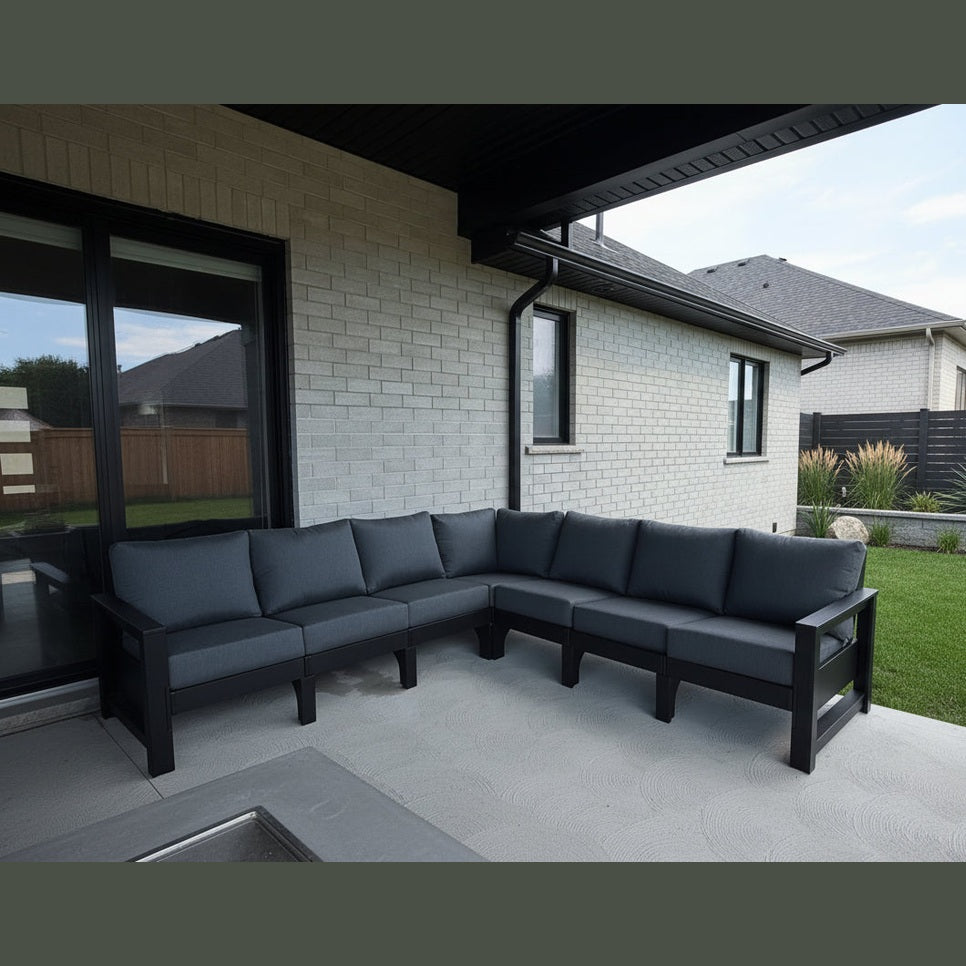 Modern Outdoor 7 Seater Sectional