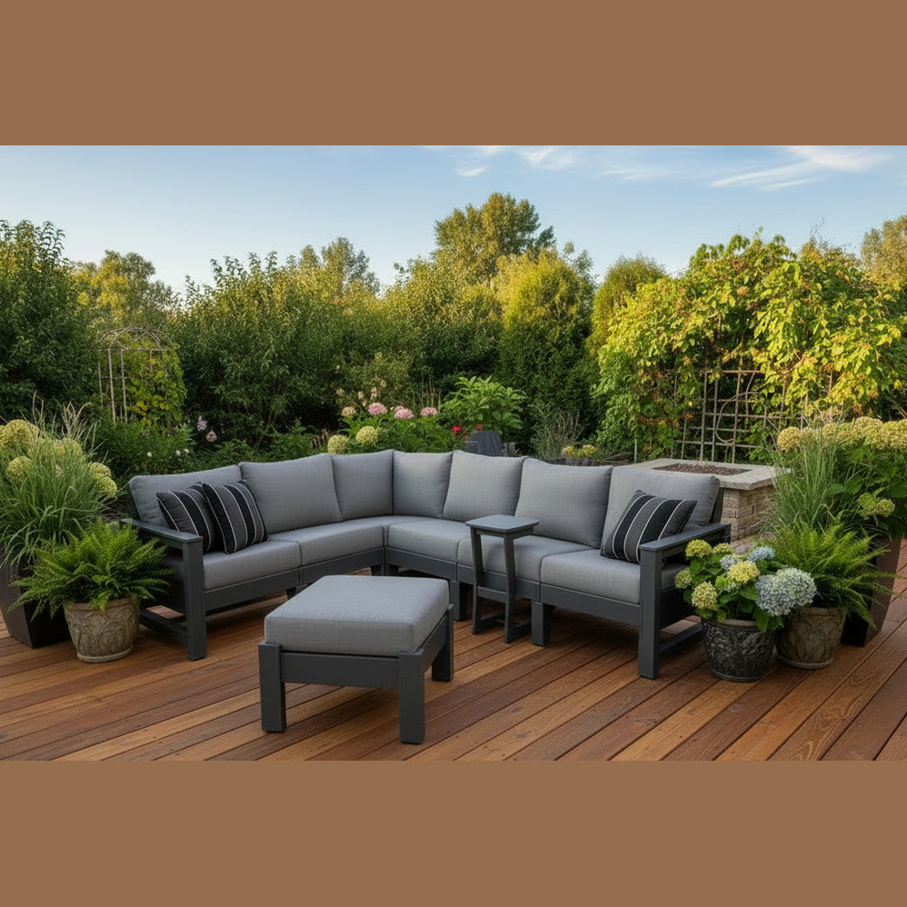 Modern Outdoor Ottoman