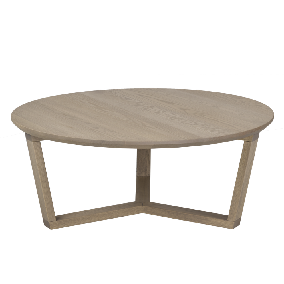 Floe coffee table 36" x 36" x 17"