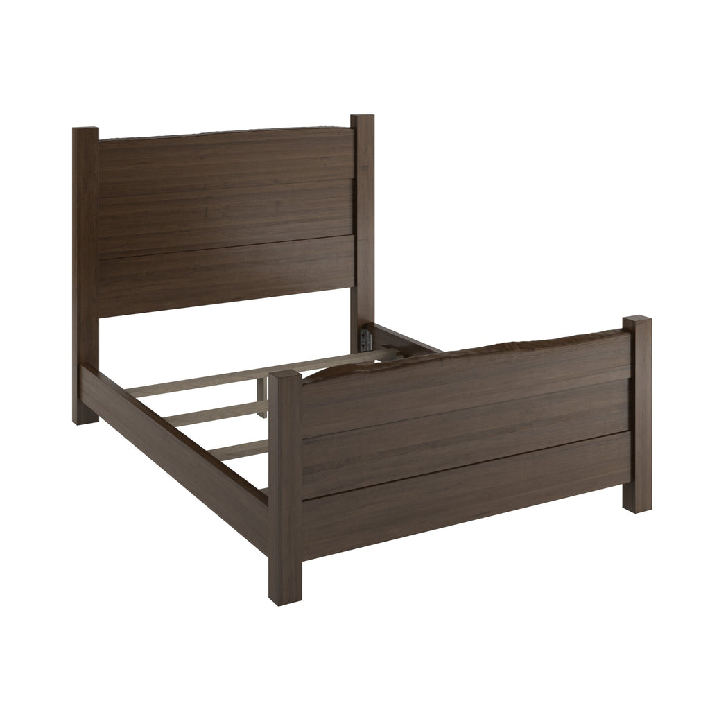 Live Edge Queen Panel Bed