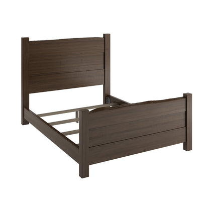 Live Edge Queen Panel Bed