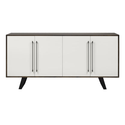 Laxa sideboard 18" x 60" x 36" 4 door 2 interior drawer