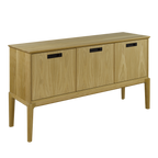 Vaasa sideboard 18" x 60" x 35" 3 door