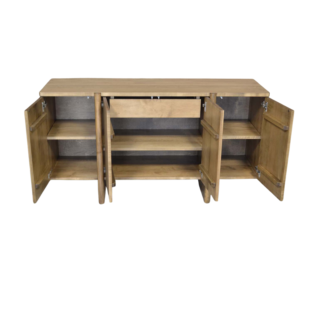 Hugo sideboard 19" x 60" x 32" 4 door 1 interior drawer