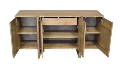 Hugo sideboard 19" x 60" x 32" 4 door 1 interior drawer